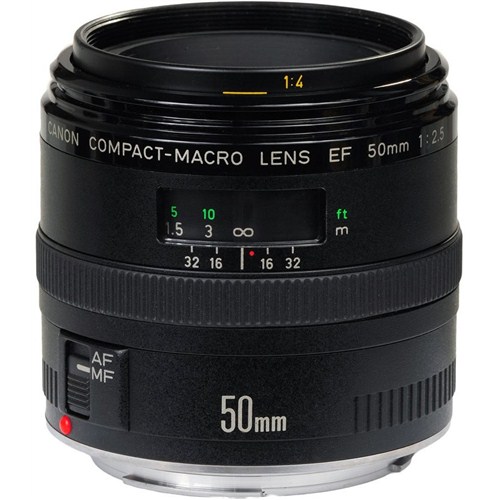 Canon EF 50mm f/2,5 Macro Objektif