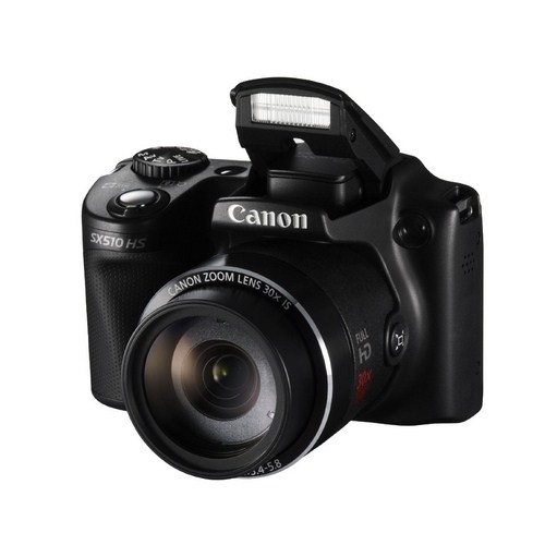 Canon PowerShot SX510HS 12.1 MP 30X Optik Zoom 3,0" LCD Dijital Fotoğraf Makinesi