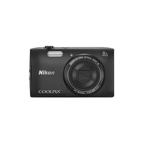 Nikon Coolpix S3600 20 MP 8x Optik Zoom 2.7" LCD Ekran Dijital Fotoğraf Makinesi