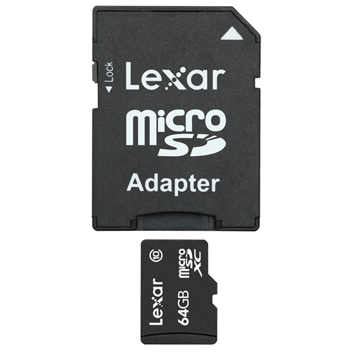 Lexar 64GB microSDXC with Adapter Class 10 Hafıza Kartı