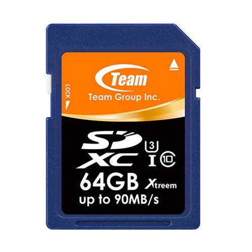 Team 64GB SDXC UHS-I 600X 90MB/s Ultra Hızlı Class 10 Hafıza Kartı (TMSDXC64GU390)