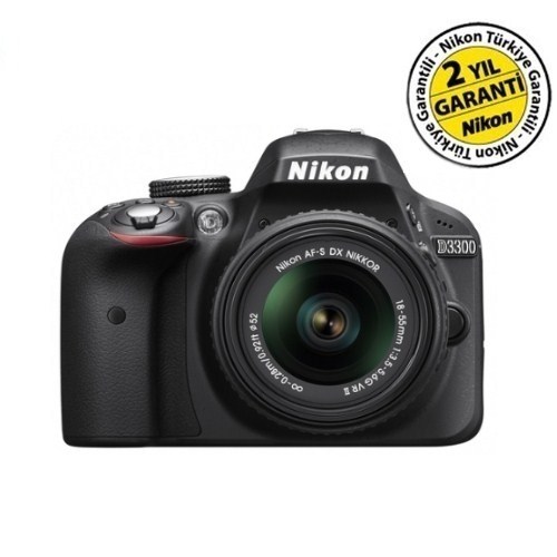 Nikon D3300 18-55mm VR II SLR Fotoğraf Makinesi