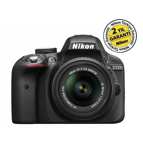 Nikon D3300 18-55mm Dijital SLR Fotoğraf Makinesi