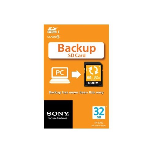 Sony Sn-Ba32 32Gb Backup Sdxc Pc Yedekleme Kartı