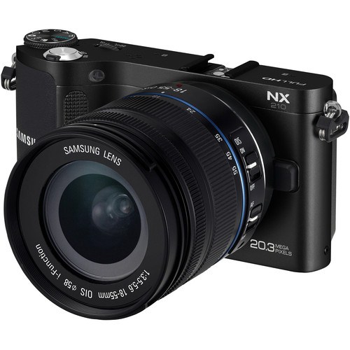 Samsung NX210 18-55mm Lens + Harici Flaş  Aynasız Dijital Fotoğraf Makinesi
