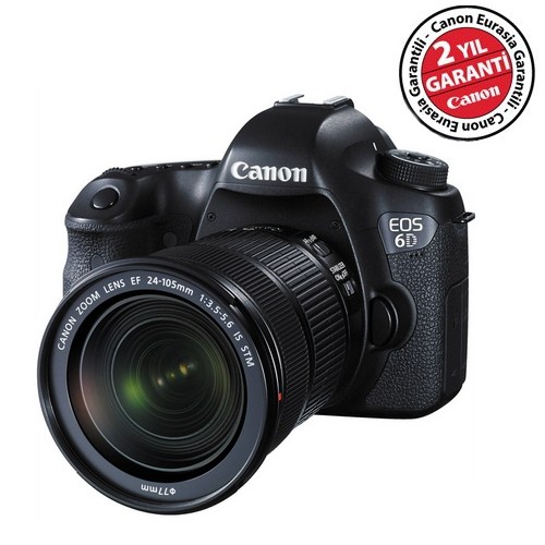 Canon Eos 6D 24-105mm f/3.5-5.6 IS STM SLR Dijital Fotoğraf Makinesi