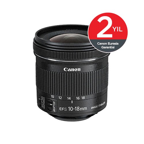 Canon EF-S 10-18MM F4.5-5.6 IS STM Objektif
