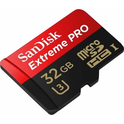 Sandisk microSDHC 32GB Extreme Pro 95MB/s Class 10 UHS-I Hafıza Kartı SDSDQXP-032G-G46A