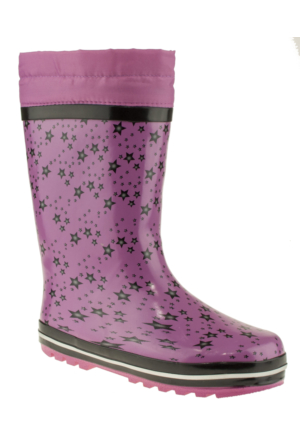 Pink Step Rain-9 Yagmur Si Pembe Çocuk Çizme