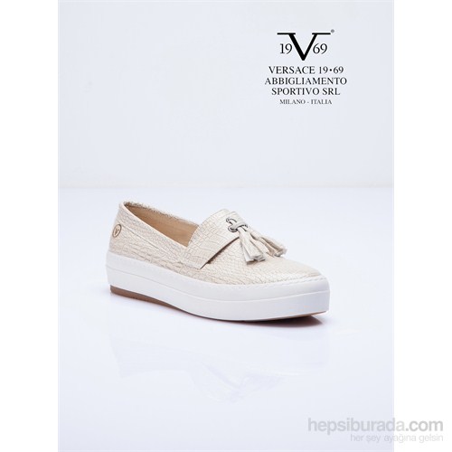 Versace 19.69 Kadın Sneakers Bej