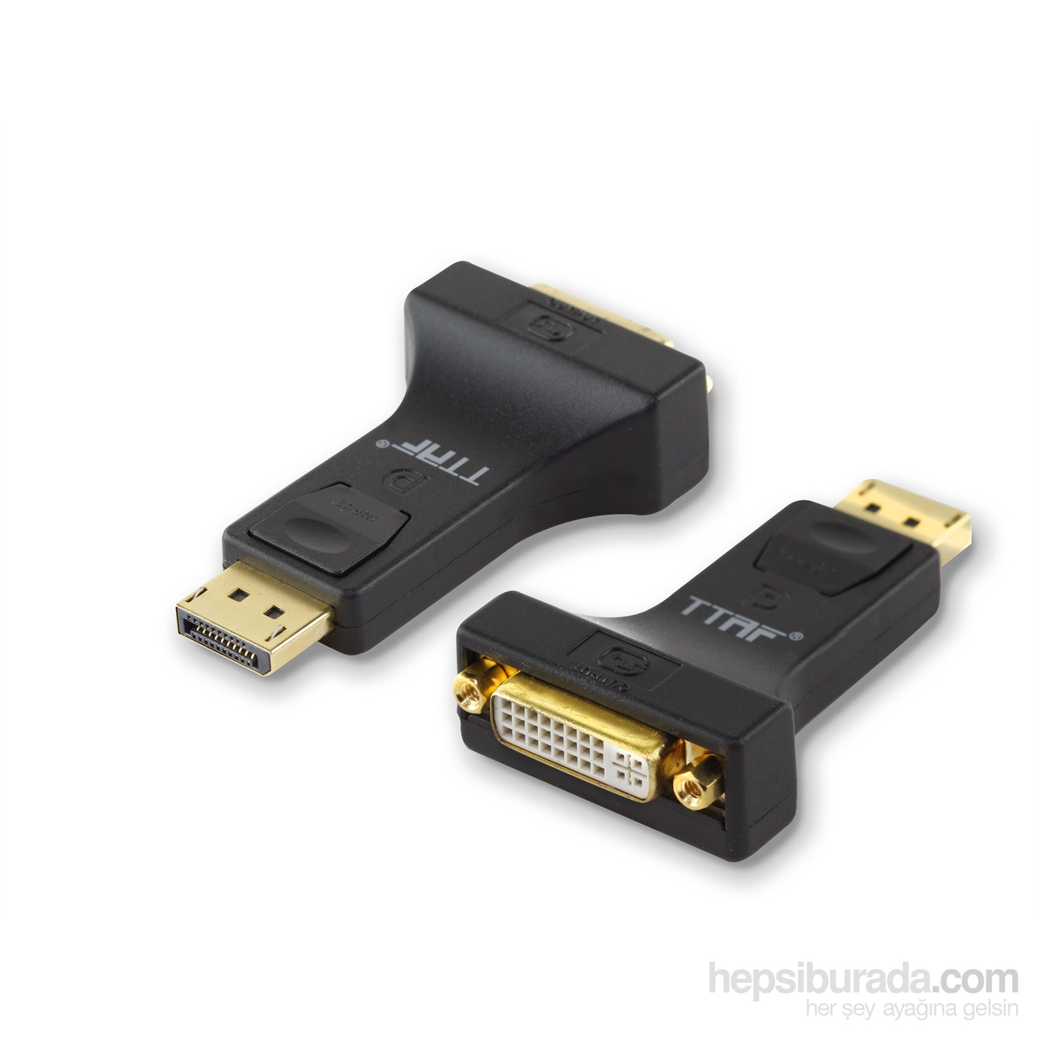 TTAF DisplayPort  Erkek - DVI  Dişi  Adaptör 24K Gold (96136)