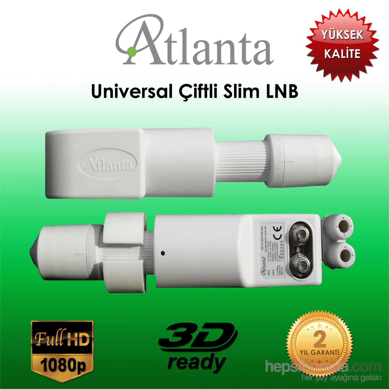 Atlanta ATL-01 Slim Hd Lnb (Çift Çıkışlı)