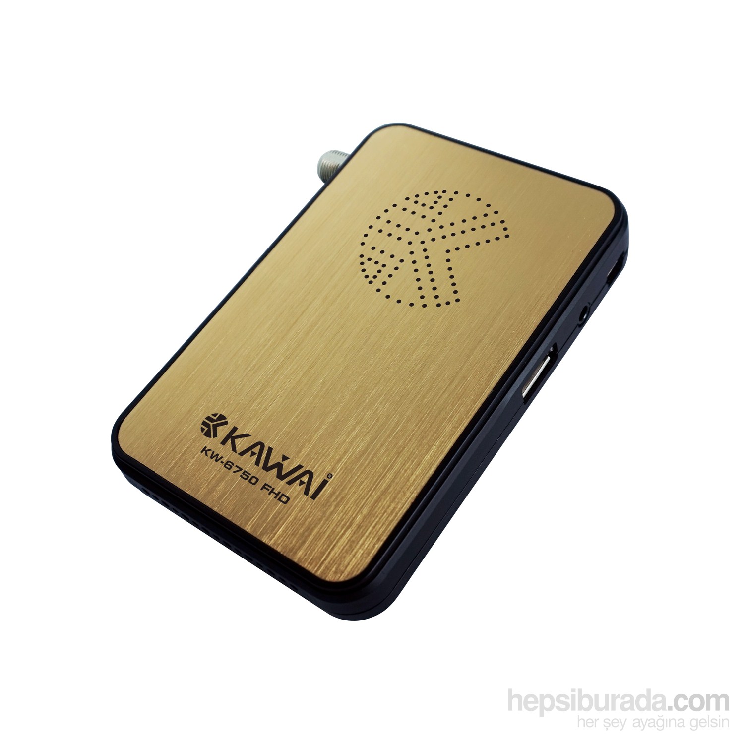 Kawai KW-6750 Full HD Uydu Alıcı (Gold)