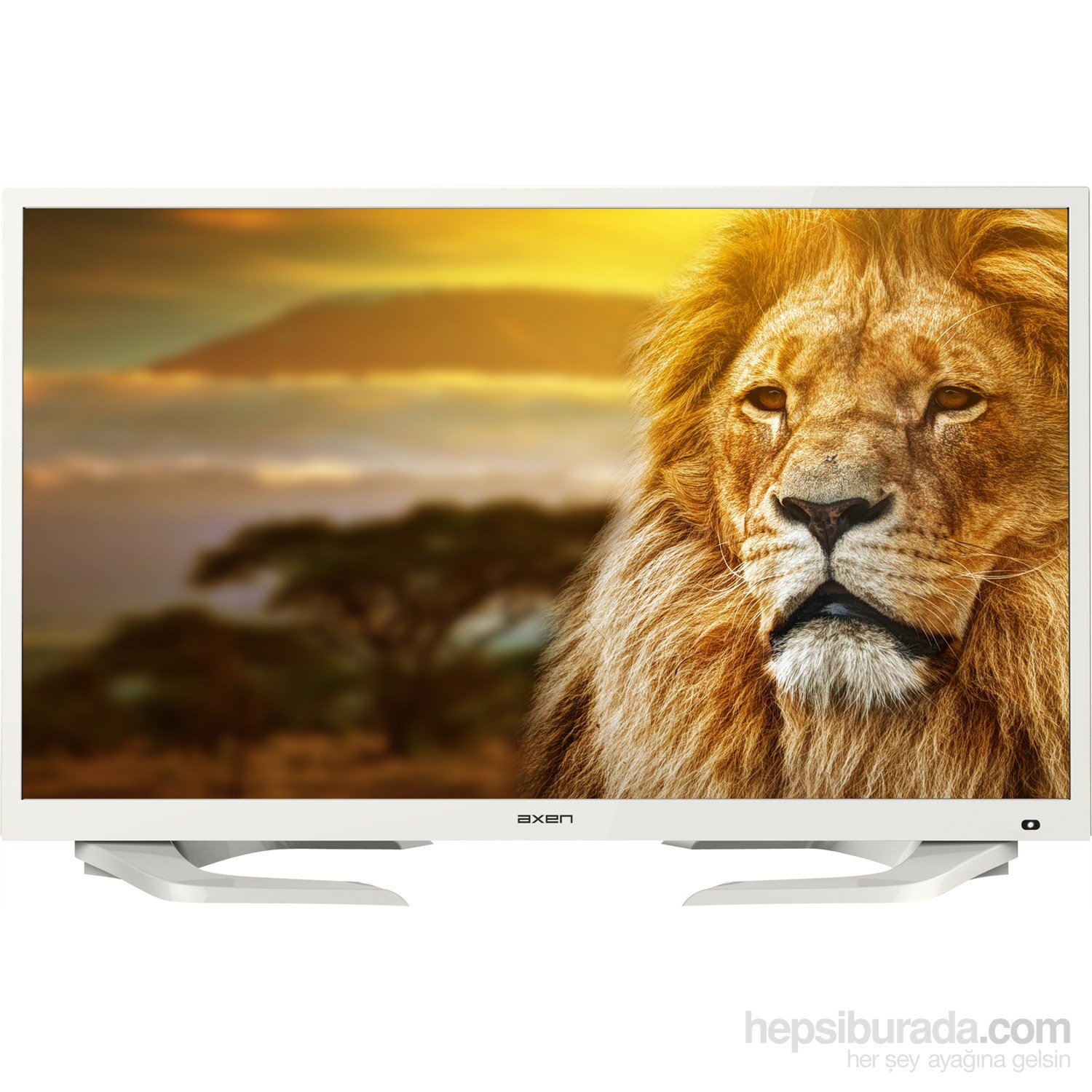 Axen 32" Kapadokya UsbMovie Full HD Uydu Alıcılı LED TV (Beyaz Tasarım)