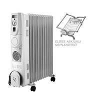 Fakir RF-11 Turbo 2500 Watt 11 Dilim Fanlı Yağlı Radyatör