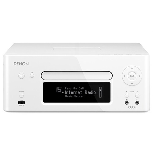 Denon Ceol RCD-N8 CD/FM/USB/AirPlay/WiFi/Dock Network Müzik Receiver (Beyaz)