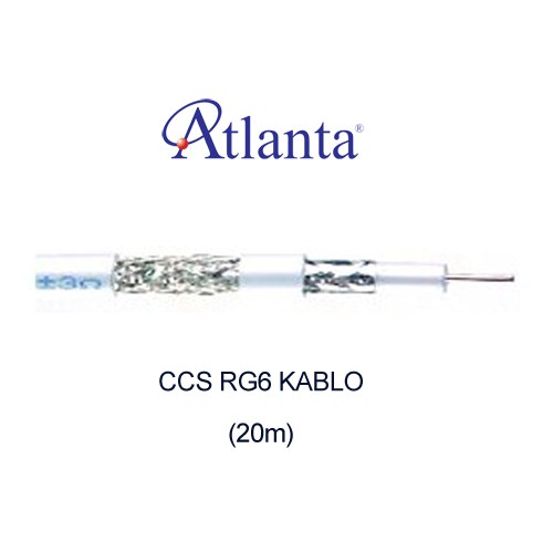 Atlanta CCS RG 6 Kablo (20 metre)