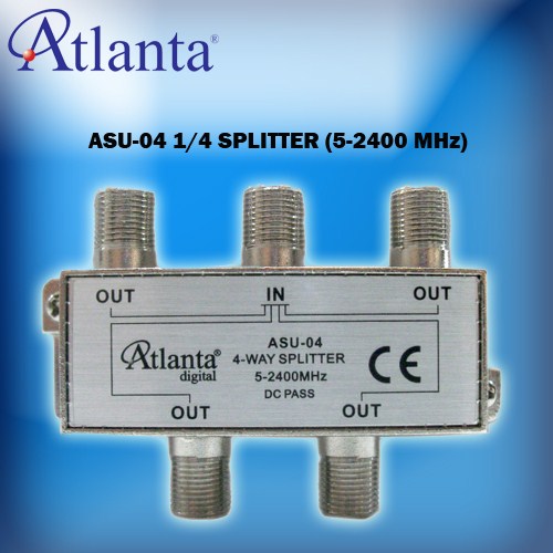 Atlanta ASU-04 1/4 Uydu Bölücü (5-2400 MHz)
