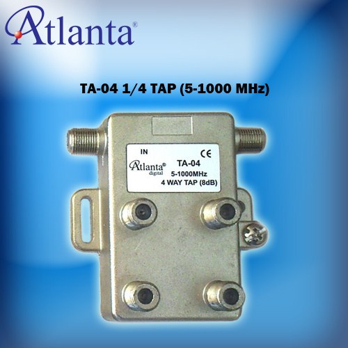 Atlanta TA04 1/4 Tap Sinyal Düşürücü (5-1000 MHz)