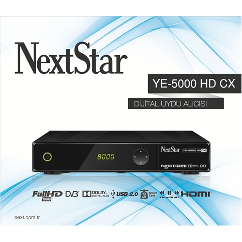 Next YE-5000 FULL HD CX(Kart girişli) Uydu Alıcı