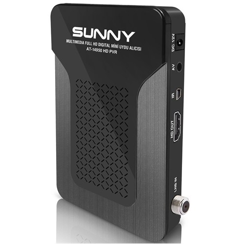 Sunny 14950 TKGS Uyumlu Full HD-PVR+USB MINI Uydu Alıcısı (Uydudan Güncelleme)