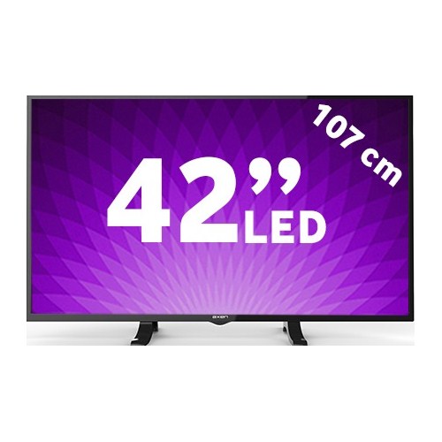 Axen 42" 106 Ekran Full HD 3D LED + 4 Adet 3D Gözlük + Sunny 14950 Full HD-PVR+USB MINI Uydu Alıcısı Hediyeli