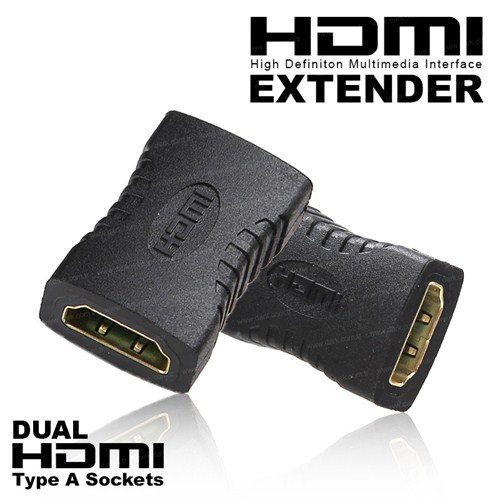 Dark HDMI Dişi/Dişi Köprü ( Uzatma ) (DK-HD-AFXFTV)