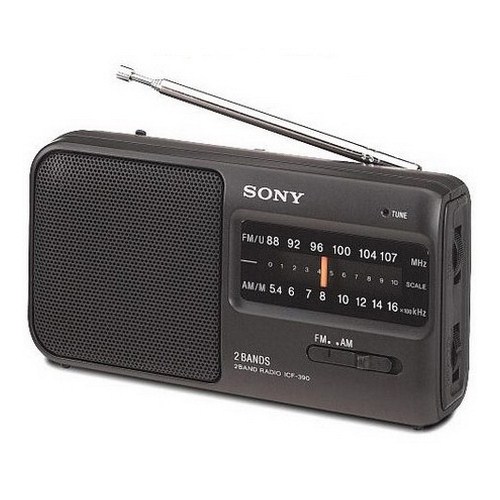 Sony ICF-390BLK Taşınabilir Radyo