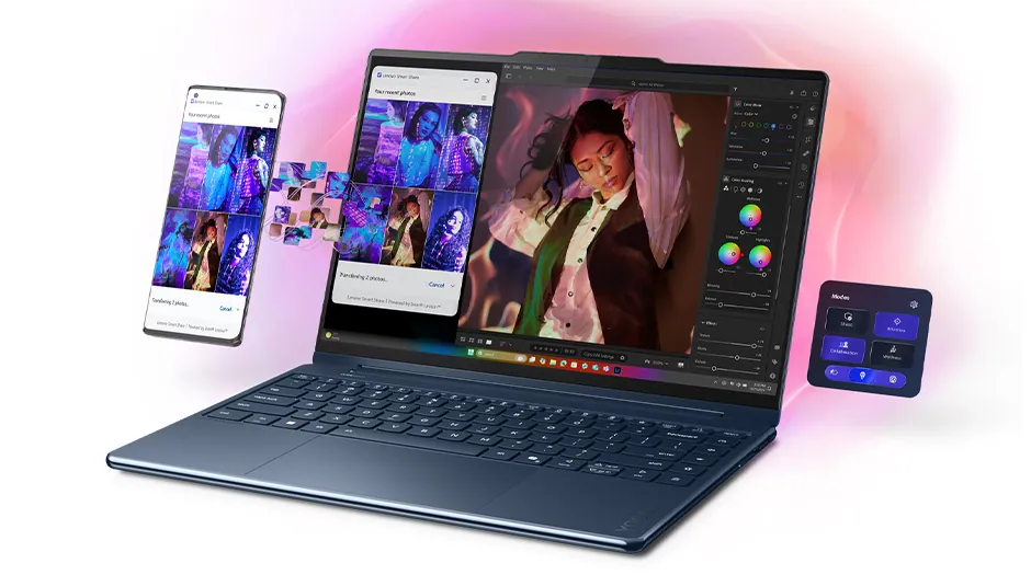 Lenovo Yoga 9 2-In-1 Aura Intel Core Ultra 7 258V 32GB 1TB Fiyatı