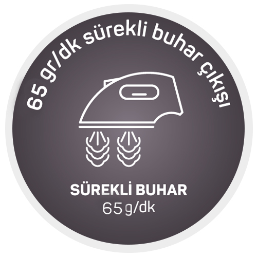 AR693 ARZUM STEAMART LUX SERAMİK TABANLI ÜTÜ