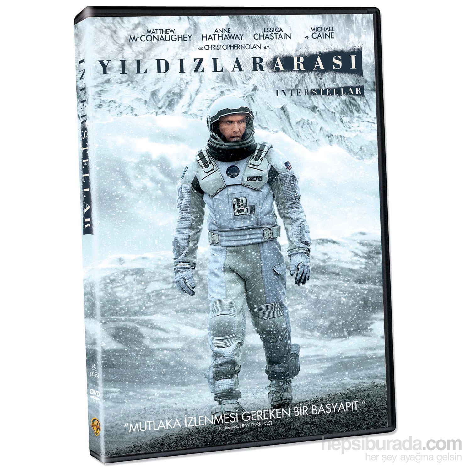 Interstellar (Yıldızlararası) (DVD)