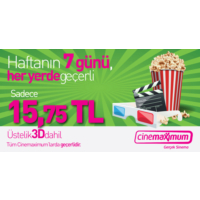 Tüm Cinemaximum'lar – 3D Dahil - Sinema Bileti