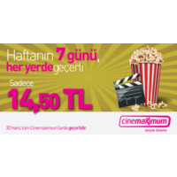 Tüm Cinemaximum'lar – 3D Hariç - Sinema Bileti