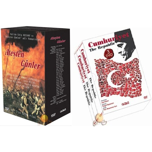Kurtuluş Savaşı ve Cumhuriyet Özel Seti (3 DVD + 4 VCD)