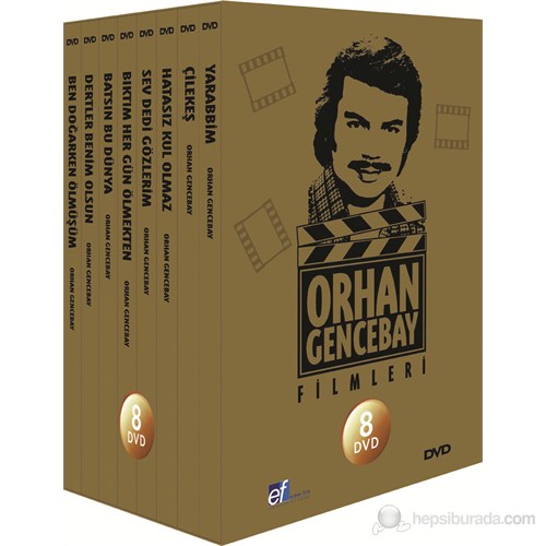 Orhan Gencebay Filmleri 8 DVD Box Set