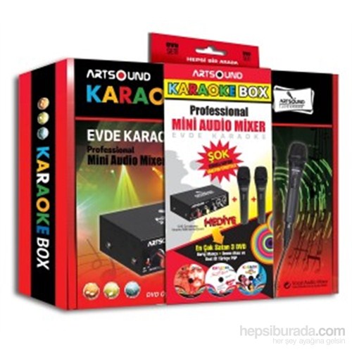 Karaoke Box Mini Audio Mixer