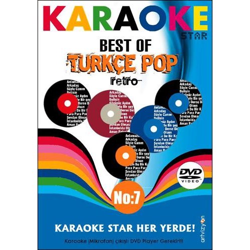 Karaoke Star No:7 Best of Türkçe Pop - Retro (Mikrofon Hediyeli)
