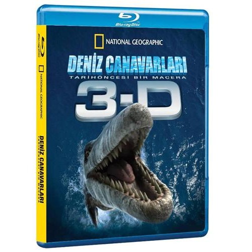 National Geographic: Deniz Canavarları - Tarihöncesi Bir Macera (Blu-Ray Disc - 3 Boyutlu)
