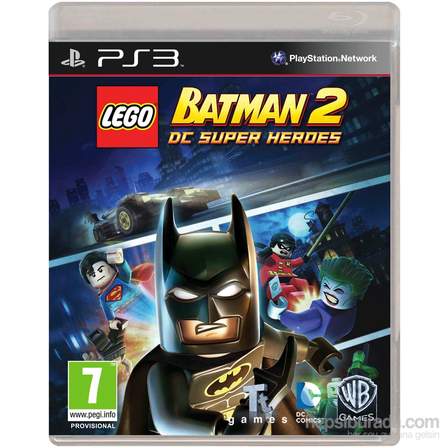 Lego Batman Dc Super Herdes Ps3 Oyunu