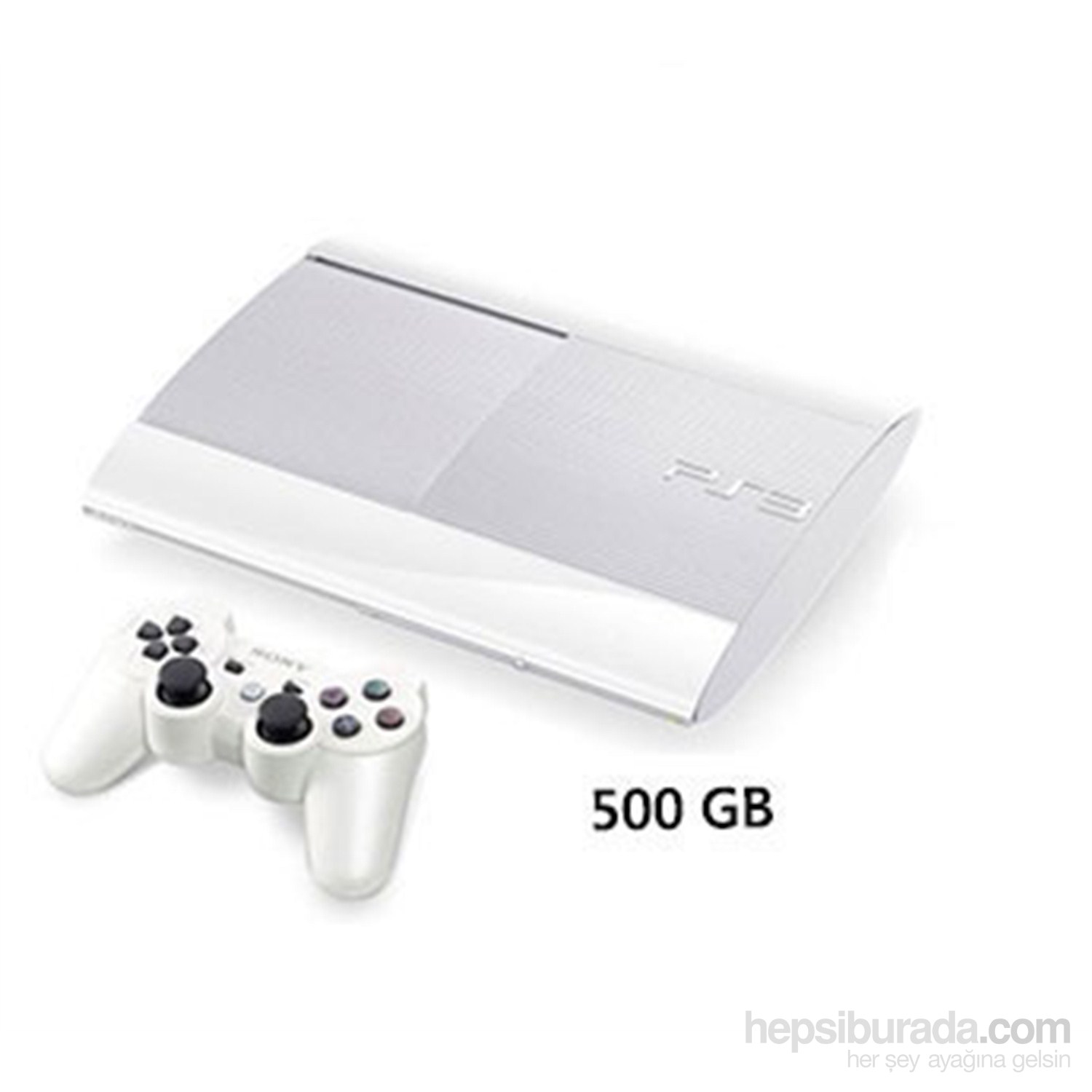Sony Playstation 3 Superslim 500 Gb Beyaz Oyun Konsolu