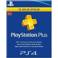 Sony Playstation Psn Plus Türkiye 12 Ay (1 Yıl) Üyelik Kartı