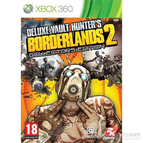 Borderlands 2 Vault Hunters Collectors Ed. Xbox 360