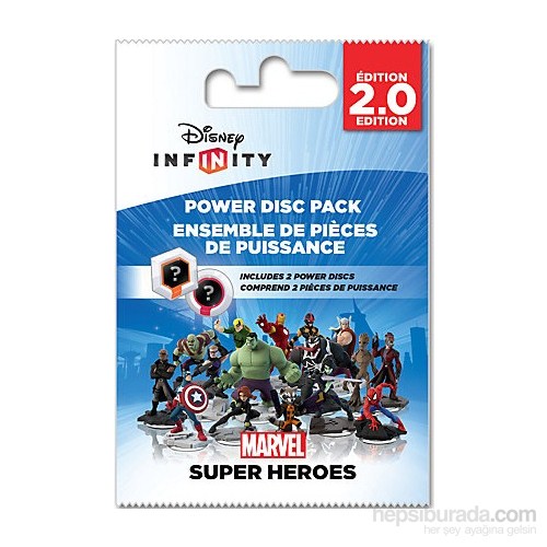 Disney Infinity 2.0 Power Discs Marvel Pack 1