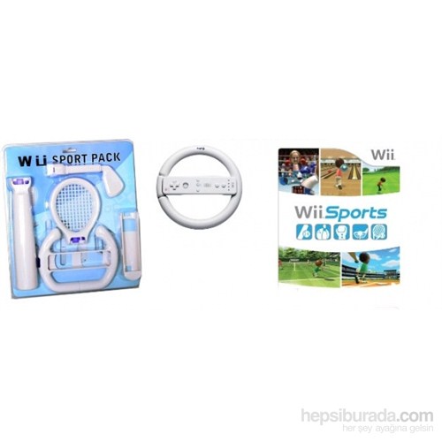 Snopy WII-LS-11000 WII Wii 5 in 1 Sports Kit Game Con