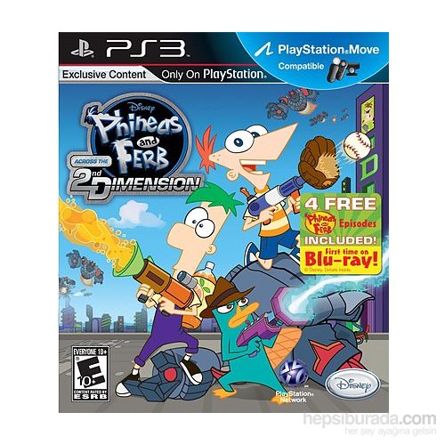 Disney Phineas And Ferb Ps3