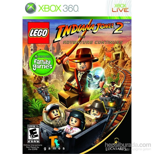 Lego Indiana Jones 2 Xbox 360