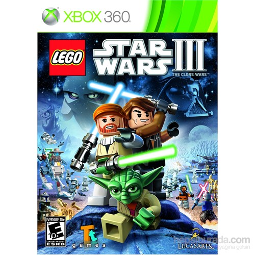 Lego Star Wars III Clone Wars Xbox 360