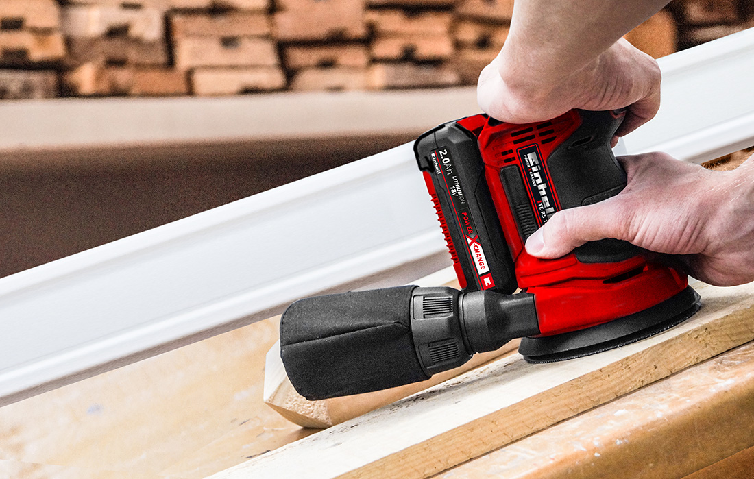 Einhell TE-RS 18 Li Solo Akülü Eksantrik Zımpara Makinesi 13