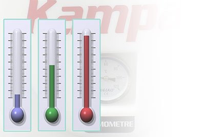 Açıklama: Kampa pro termometre