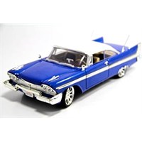 Motormax 1:18 1958 Plymouth -Lacivert